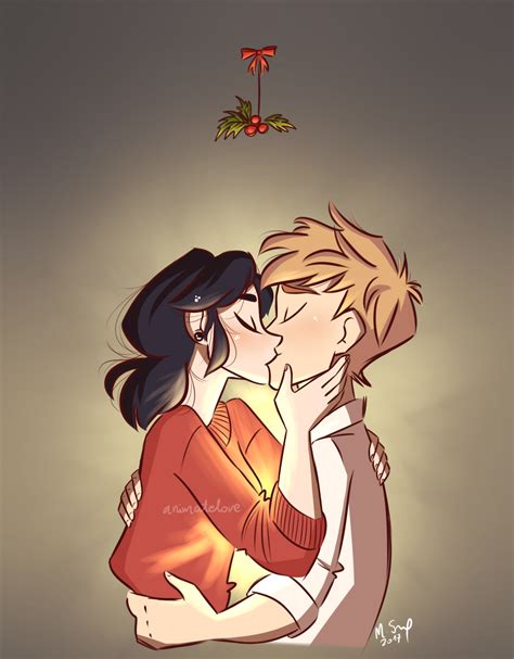 Miraculous Marinette And Adrien Kiss 202 Reasons To Love Adrien