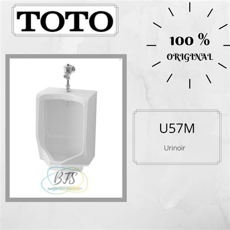 Jual Urinal Toto Urinoir Toto U57m U57 M U 57m Shopee Indonesia