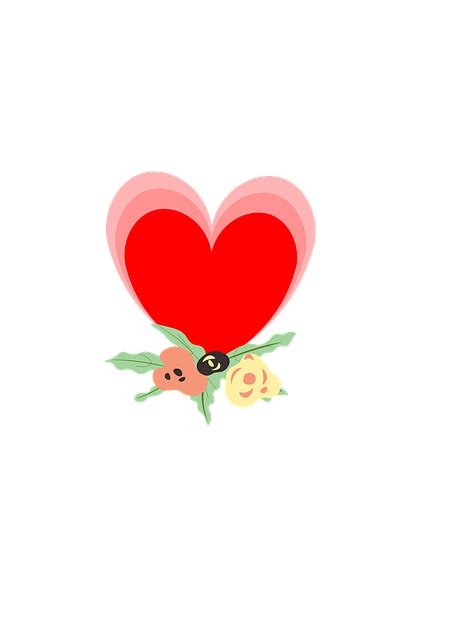 Heart Flower Love Free Image On Pixabay Pixabay