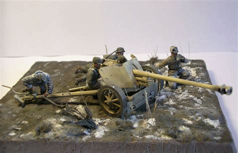 Photo 1 Pak 40 And Crew Dioramas And Vignettes Gallery On