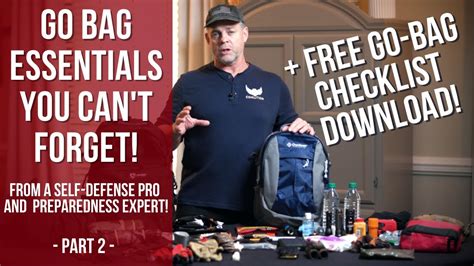 72 Hour Bag How To Make A Bug Out Bag Part 2 Youtube