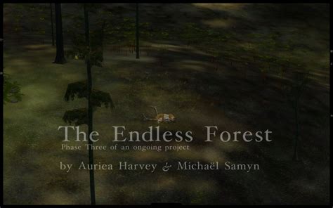 The Endless Forest Ocean Of Games
