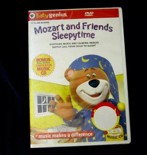 Baby Genius Mozart And Friends Sleepytime Dvd Ages 0 To 48 Months 500
