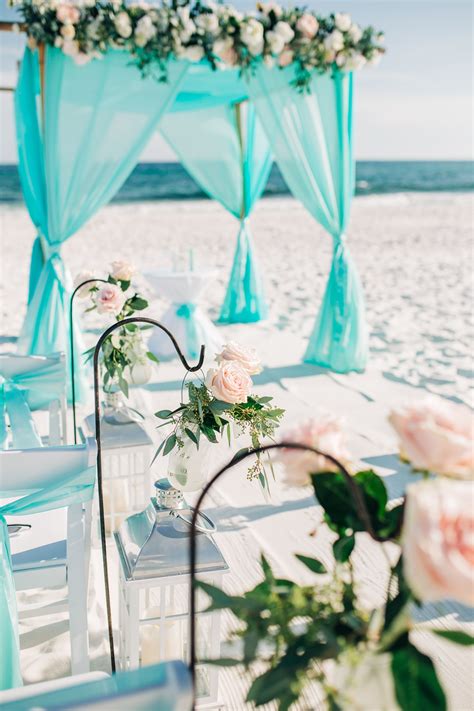 Aqua Blue Wedding Arch Wedding Beach Ceremony Beach Wedding Ceremony
