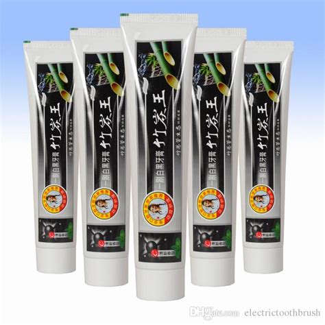 High Quality Charcoal Toothpaste Whitening Black Tooth Paste Bamboo