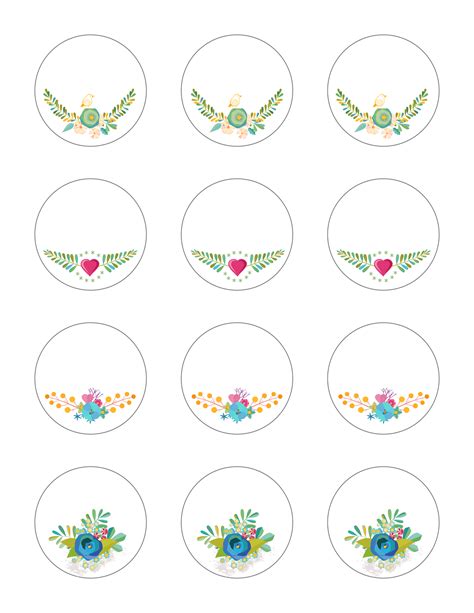 Check spelling or type a new query. Free Printable Stickers - Spring Time Floral Labels - The ...