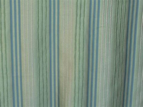 Green Stripes Curtain Fabric By The Yard Upholstery Fabric Drapery