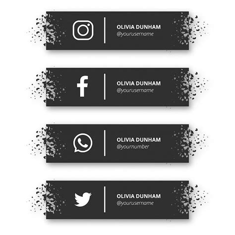 Free Vector Modern Social Media Banner Social Media Banner
