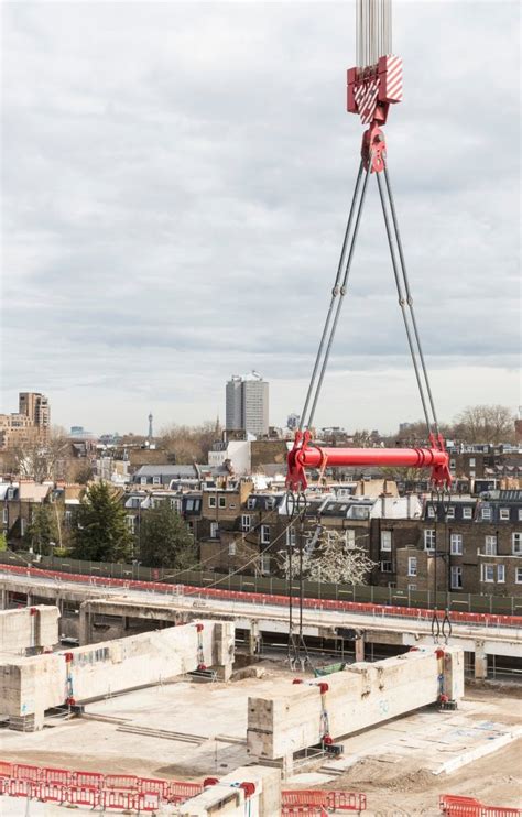 Europes Biggest Crane Comes To London New Civil Engineer