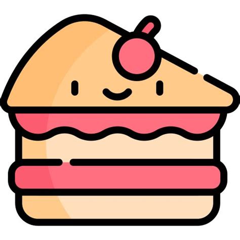 Cheesecake Free Vector Icons Designed By Freepik Cute Easy Drawings