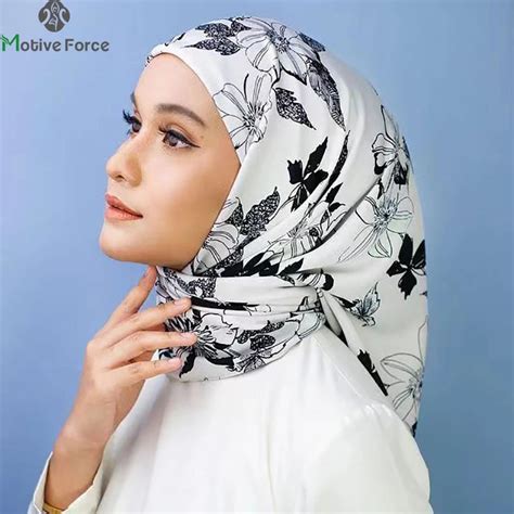 muslim silk hijab abaya hijabs for woman abayas women jersey islamic fashion dress head wrap