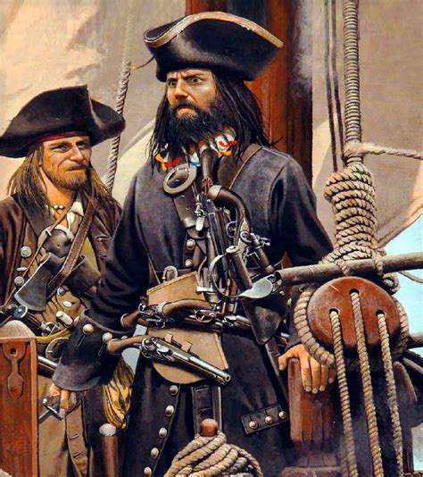 Blackbeard The Pirate Pirate Art Pirate Life Pirates