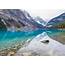 Lake Louise In Banff National Park Alberta Greeting Card For Sale By 