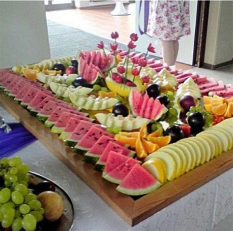 Gorgeous Fruit Table Spread Party Ideas Pinterest Fruit Tables