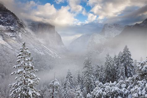 Yosemite Valley Winter Yosemite National Park California Grant