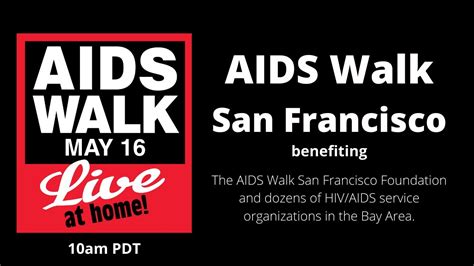 Aids Walk San Francisco Live At Home 2021 Youtube