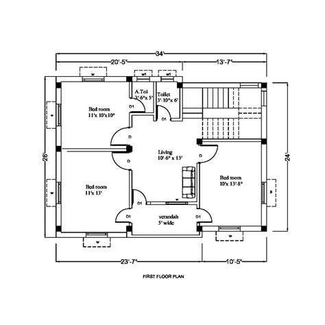Residential Building Plan Cad Files Dwg Files Plans And Details