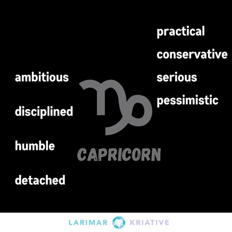 Capricorn Rising Learn How To Read A Birth Chart — Larimar Kriative