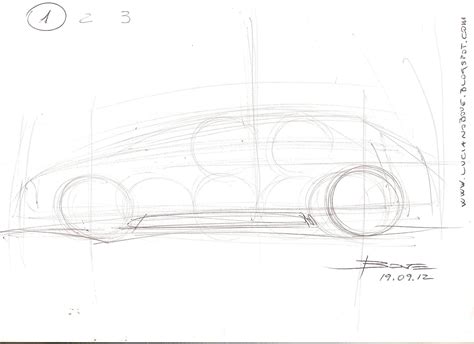 Car Sketch Tutorial The Side View By Luciano Bove Car Design