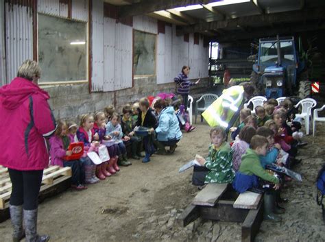 Welsh Farm Life Penyrallt Home Farm Local Primary School Visits Farm
