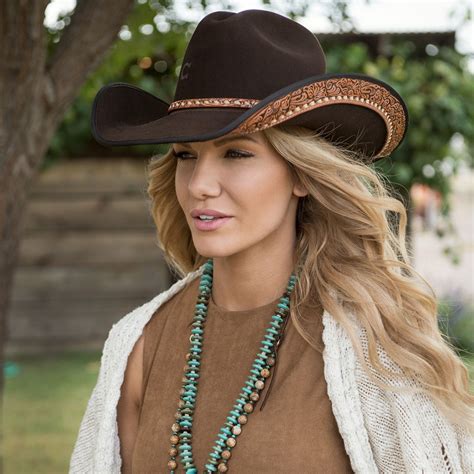 Charlie 1 Horse Calamity Brown Western Hat Cowgirl Frisuren Cowgirl