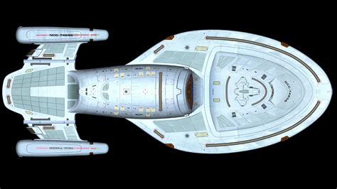 Ucc 74656 Uss Voyager Intrepid Class Starship