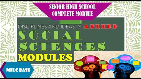Discipline And Ideas In The Appied Social Science Modules Melc Base