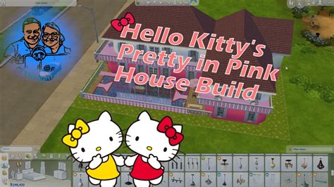 Hello Kitty Pretty In Pink House Build My First Sims 4 Build Any