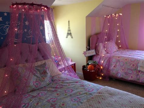 Child canopy bed for bedroom in gray colors. Little Girls' beds. DIY Canopy. | For the Home | Pinterest ...