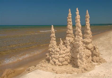 Dribbles Sand Castle Beach Sand Art Sand Sculptures