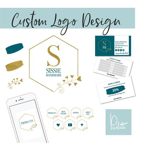 Exclusive Logo Design Professionally Created For You With A Etsy