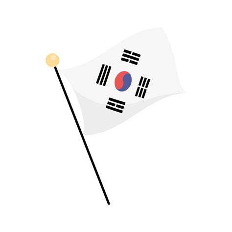 South Korean Flag 3822124 Vector Art At Vecteezy