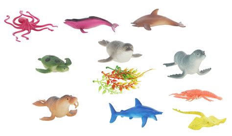 Toys And Games Bundle Of Aquatic Sea Animals Fish And Aquatic Stuffed