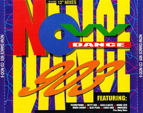 Now Dance 903 The 12 Mixes Cd2 Compilation 1990