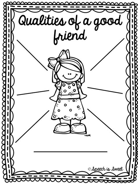 14 What Makes A Good Friend Worksheet