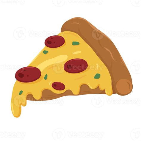 Cheese Pizza Slice Cartoon 24984228 Png
