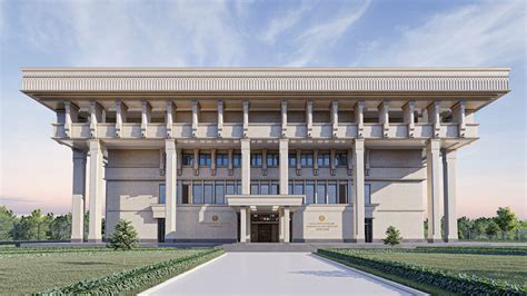 Government Building Facade Concept Commercial Design Exterior