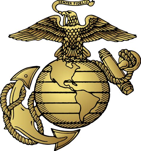Download Transparent Ega Vector Line Us Marines Corps Logo Pngkit