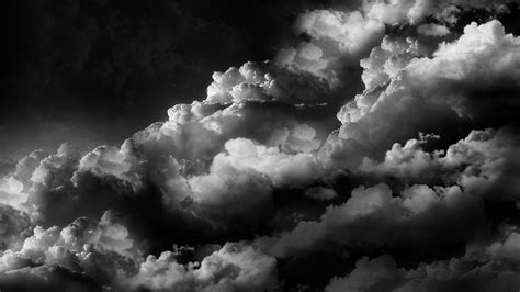 Black And White Clouds Wallpapers Top Free Black And White Clouds