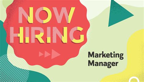 Closed Now Hiring A Marketing Manager The Ivy Group