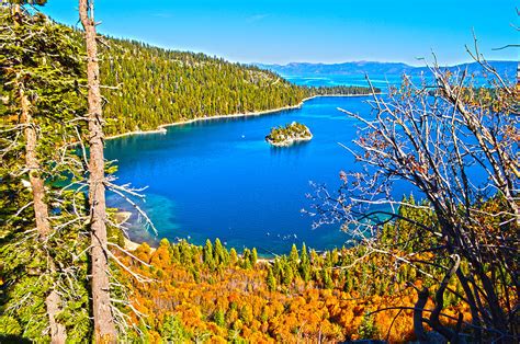 Emerald Bay Fall Lake Tahoe Photograph By Brandon Mcclintock Fine