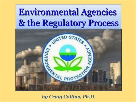 The Epa And The Regulatory Process