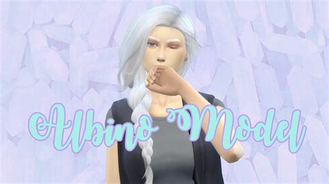 The Sims 4 Create A Sim Albino Model Full Cc List Youtube