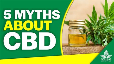 5 Myths About Cbd Debunked 2019 Youtube