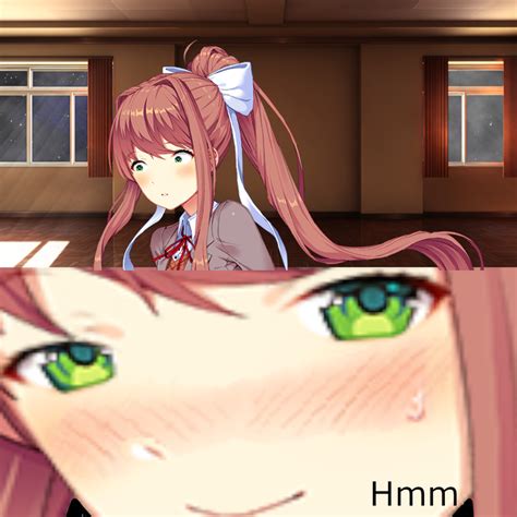Monika Finds Lewds Of Herself On The Players Computer Ddlc