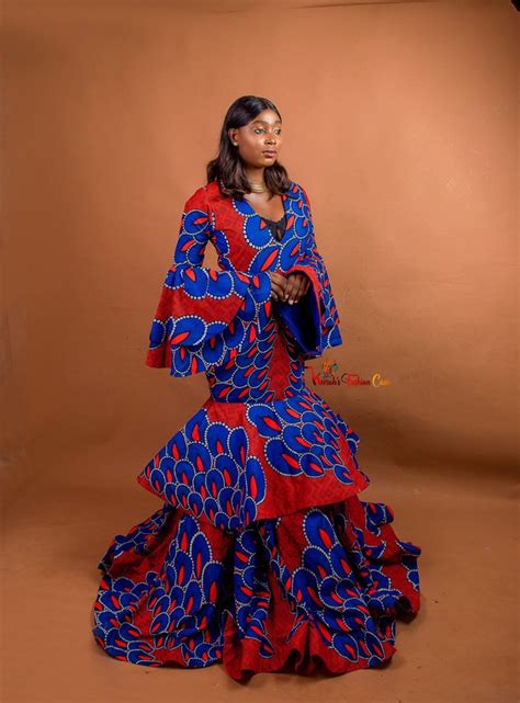 African Prom Dressafrican Clothing For Womenafrican Print Etsy