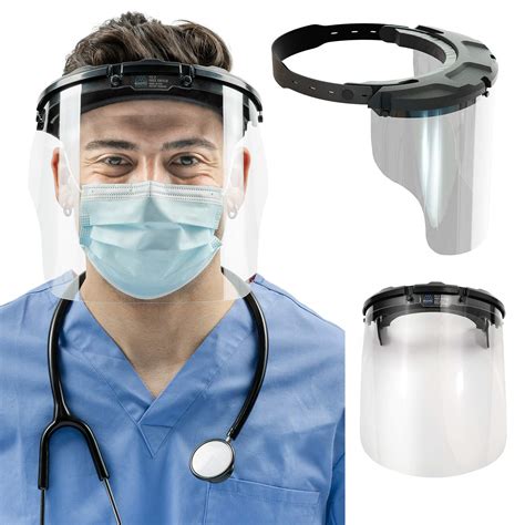 Buy Medspec Protect Face Shield Model Fs Reusable Shields For Medical Dental