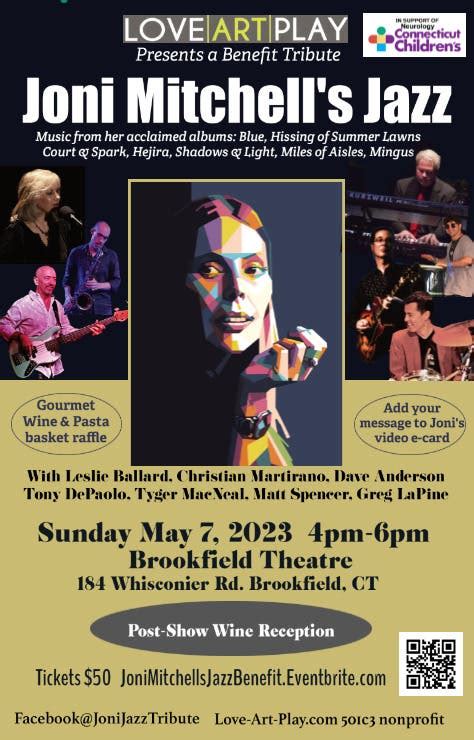 May 7 Loveartplay Presents Joni Mitchells Jazz Tribute Benefit