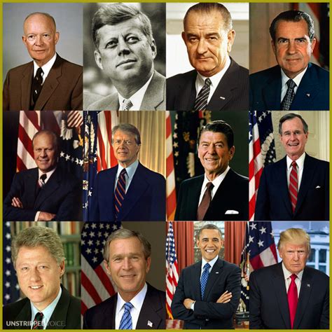 Heres A Quick Wiki Portrait Of The Last 12 Us Presidents