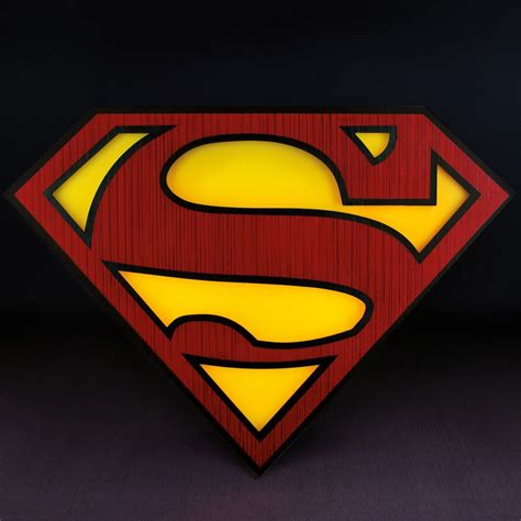 Browse superman logo pictures, photos, images, gifs, and videos on photobucket Superman Logo Light - Superman Emblem Wall Light | Menkind